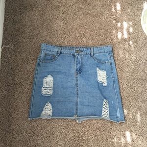 Jean Skirt